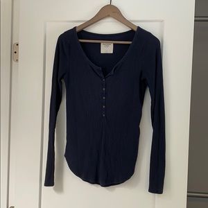 Abercrombie and Fitch Ribbed Long Sleeve